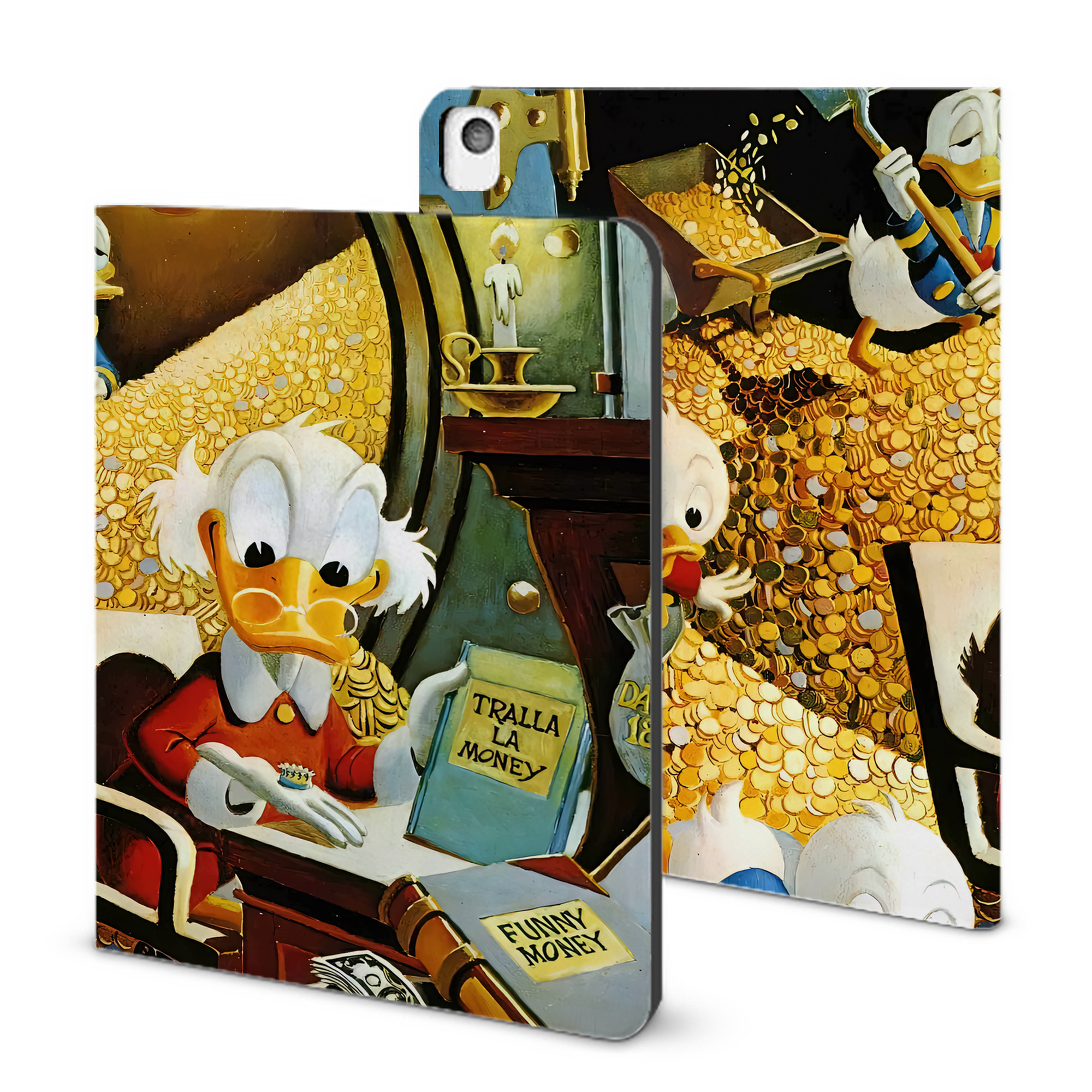 （画像用） ミッキーマウス Mickey Mouse IPadケース ペンホルダー付き ブックスタイルデザイン